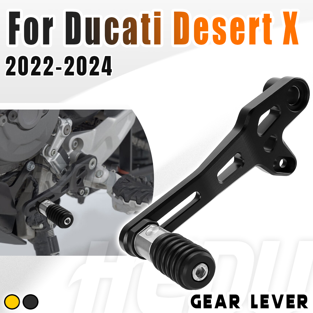 Motorcycle Quickshifter - オートバイ折りたたみアルミギアシフトレバー Ducati Desert X DesertX 2023