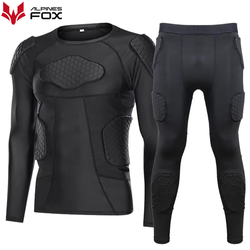 Motorcycle Gear Fox - オートバイの鎧下着プロテクターモトクロスジャケットレイヤーパンツ圧縮シャツバイクボディ保護バイクギアスーツ