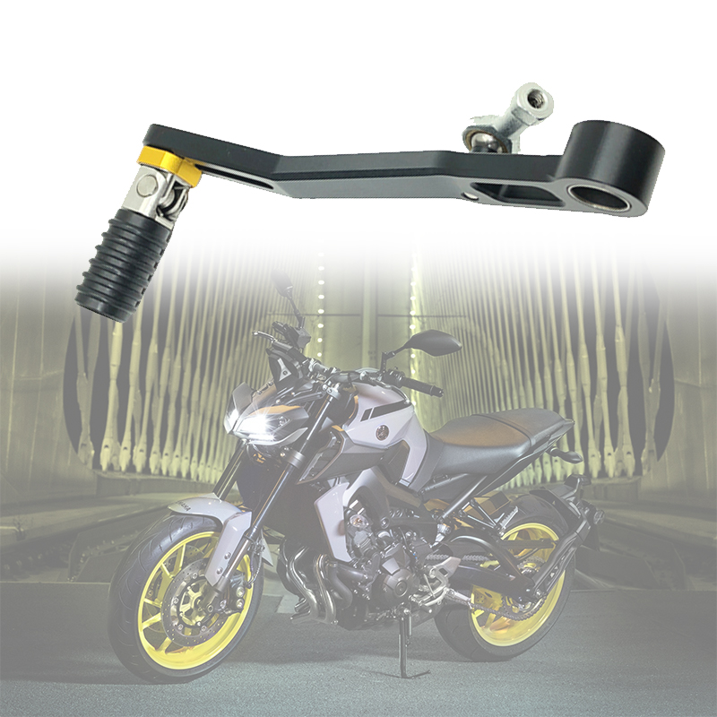 Motorcycle Gear Yamaha - ヤマハmt09,MT-09,トレーサー900,xsr,fz09,fj09,2014-2020,2016,017,2018用の調整可能なオートバイギアシフトレバー,ペダル