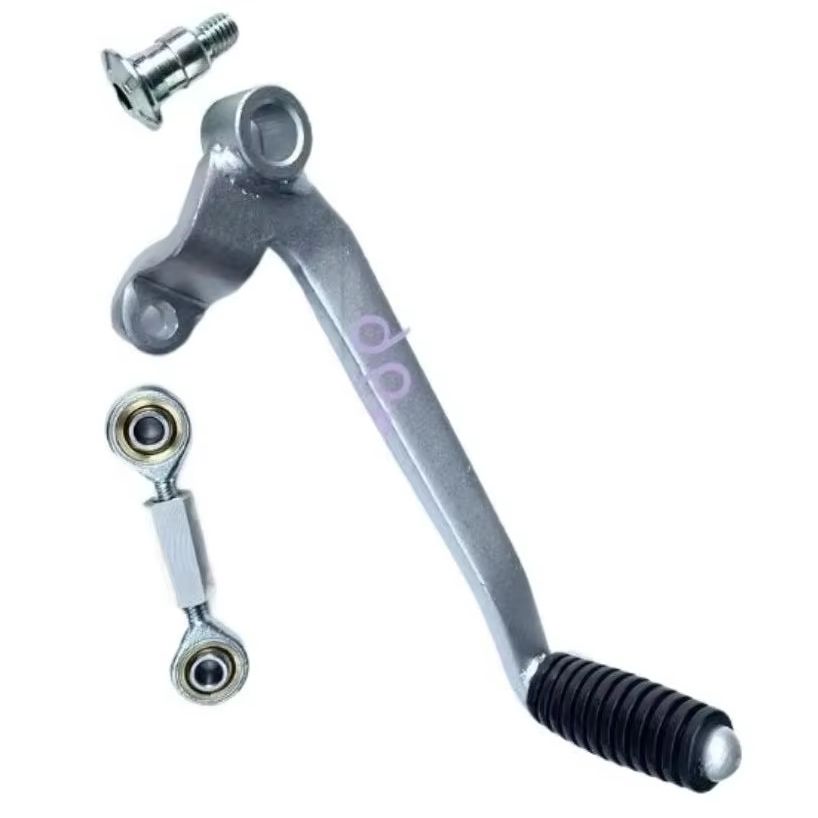 Motorcycle Gear Linkage Rod - オートバイ完全なギアシフターアセンブリシフトレバーペダル調整リンケージロッドアクセサリー付きベネリ TNT125 TNT135 に適合