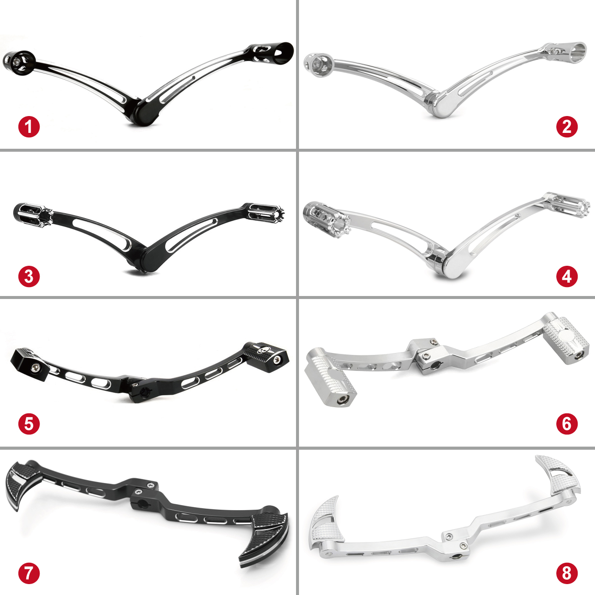 Motorcycle Gear Linkage Rod - ブレーキアームギアシフトレバーハーレーツーリングソフテイルトライクストリートロードキングエレクトラグライド用