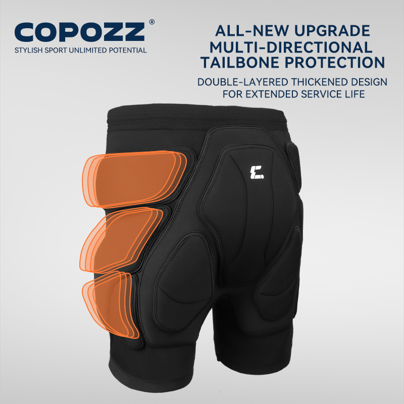 Motorcycle Gear On Sale - COPOZZ アップグレードされたスキーニーパッド オートバイ スケート スポーツ保護 スキー
