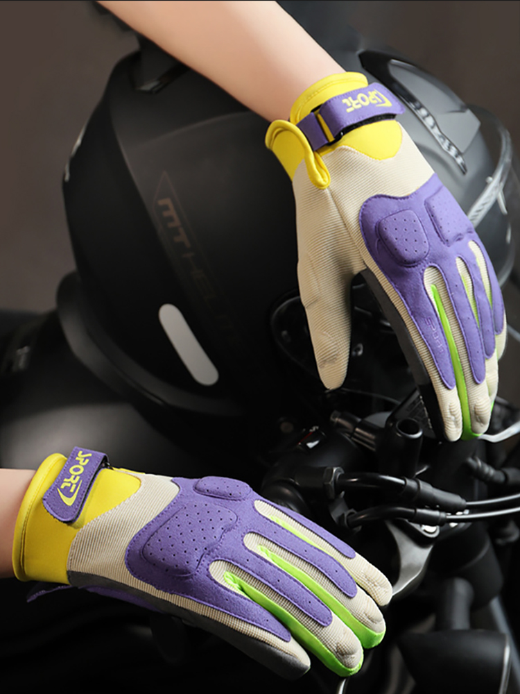 夏の女性のオートバイの手袋女性ティーンガールズ通気性モトクロ - Motorcycle Gear Fox のレビューと価格