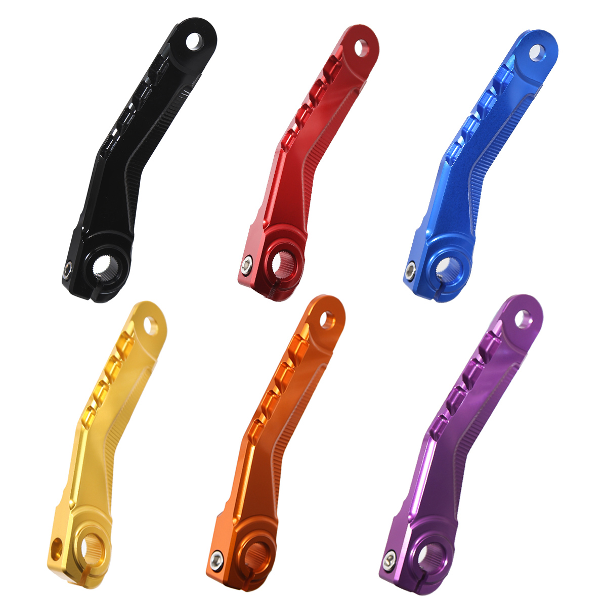オートバイインナーシフトロッドシフターシャフトレバーブラケッ - Motorcycle Gear Linkage Rod のレビューと価格