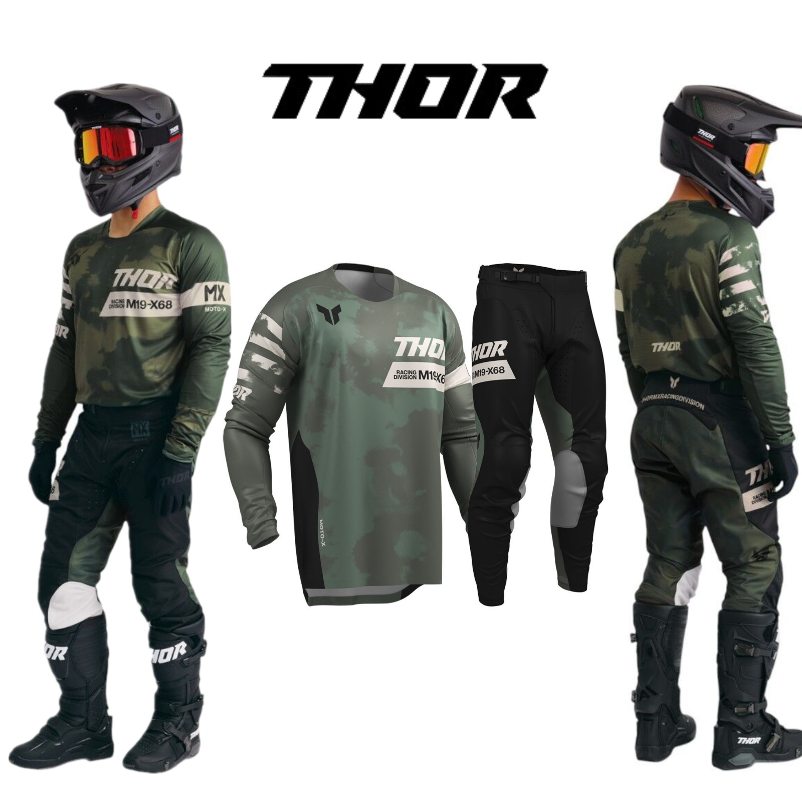 モトクロスギアセット トップオフロードMxコンボ THORジ - Motorcycle Gear On Sale のレビューと価格