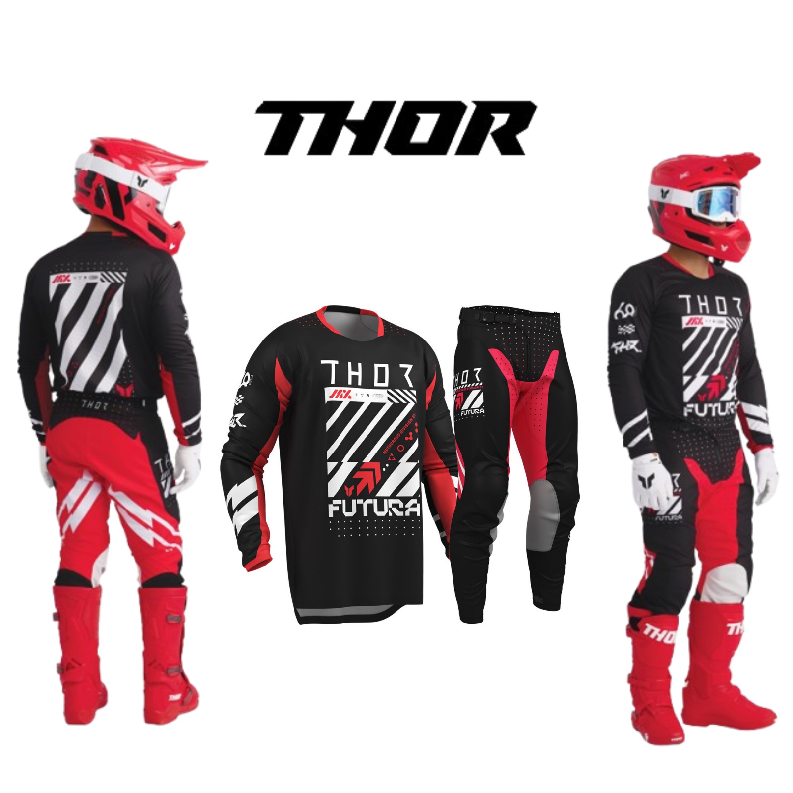 モトクロスギアセット トップオフロードMxコンボ THORジ - Motorcycle Gear On Sale のレビューと価格