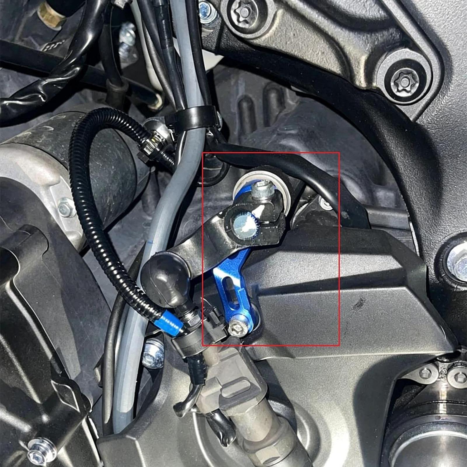 オートバイギアシフトレバーサポートブラケットアルミ合金信頼性 - Motorcycle Gear Yamaha のレビューと価格