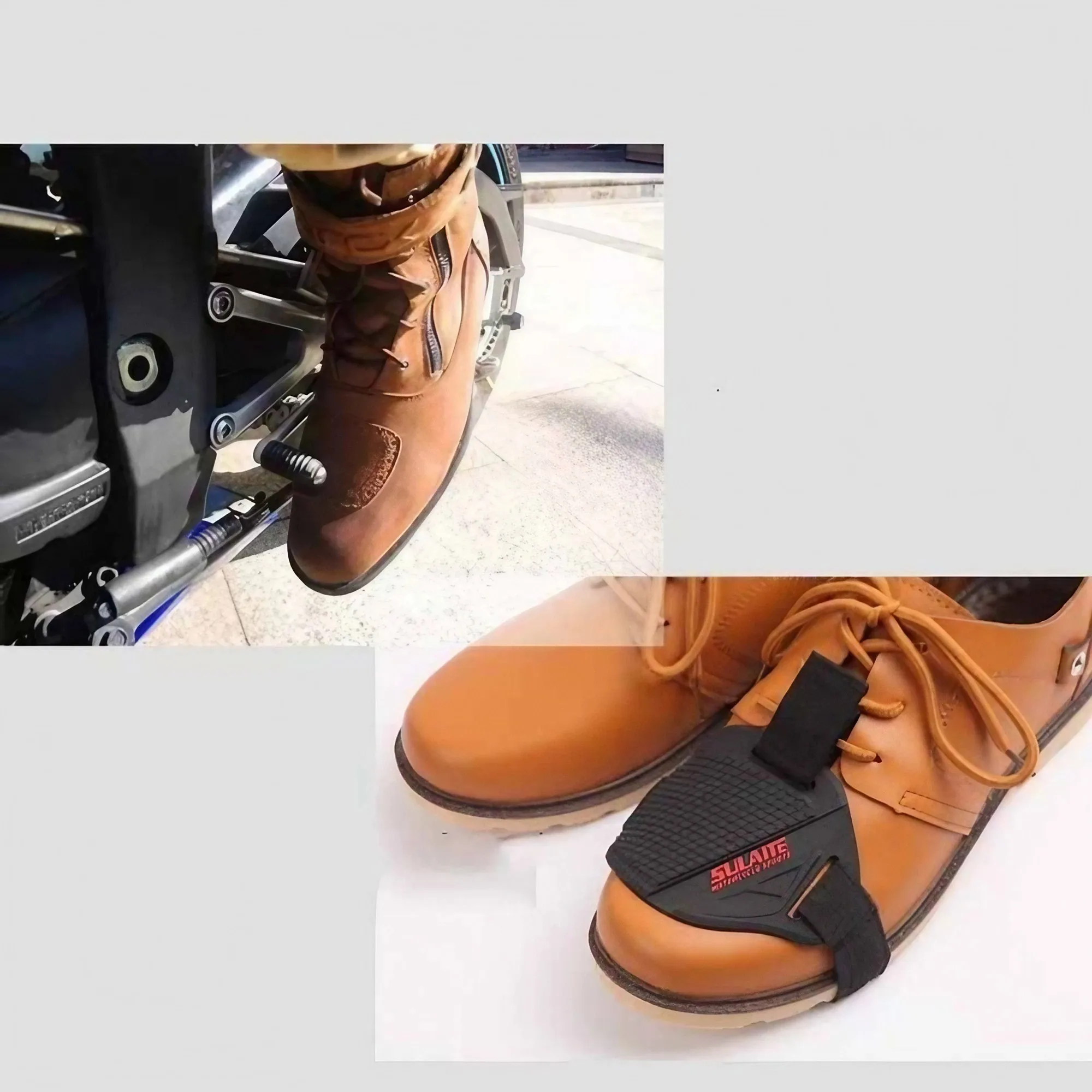 バイク用ラバーギアシフターシューズプロテクター防水滑り止めブ - Motorcycle Gear Shift のレビューと価格