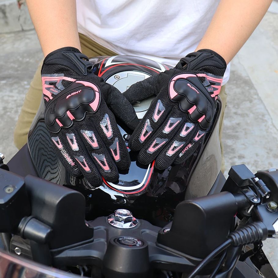SUOMY オートバイ手袋女性男性夏通気性タッチスクリーンモ - Motorcycle Gear Fox のレビューと価格