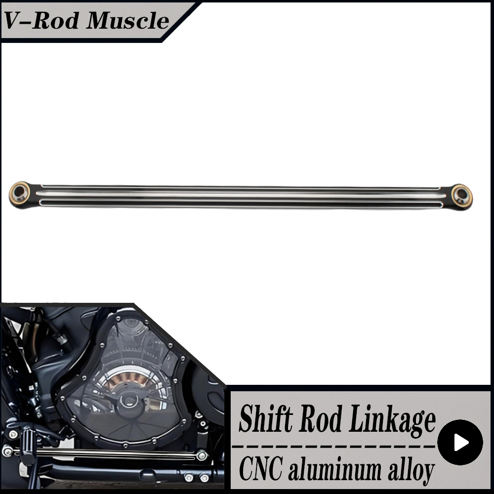 CNCアルミニウム合金モーターサイクルギアシフト、ハーレーダ - Motorcycle Gear Linkage Rod のレビューと価格
